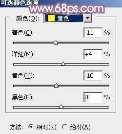 ‘Photoshop为树荫下的美女图片打造淡淡柔美的蓝黄色‘