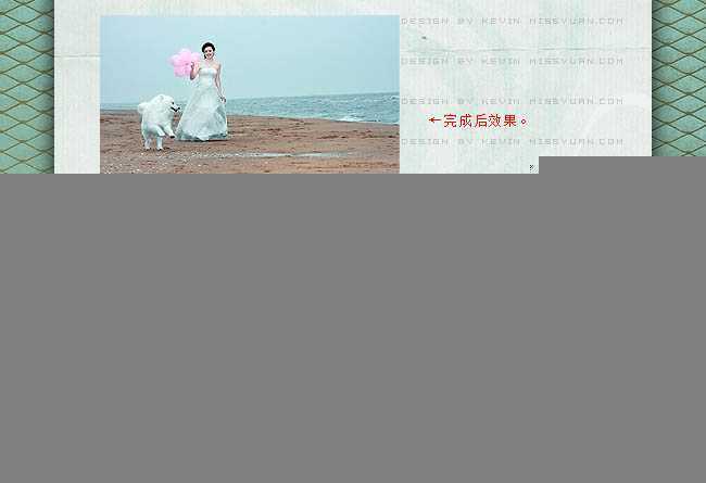 ‘photoshop为偏暗偏灰的海滩风景照调出明媚的初夏效果‘