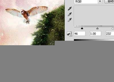 ‘Photoshop合成手上的捧着的大树效果‘