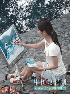 PS调色教程:蓝橙色调照片的制作方法_脚本之家jb51.net网络转载