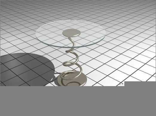 3DMax初学者教程：简单制作茶几