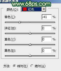 ‘Photoshop将外景人物图片调成甜美的黄绿色‘