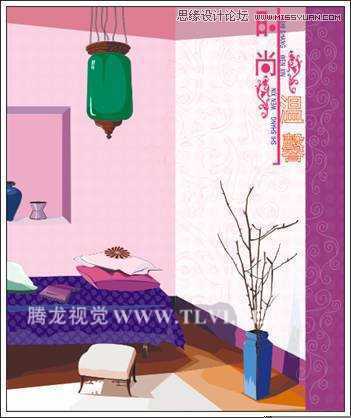 CorelDRAW实例制作时尚家居插画教程,破洛洛