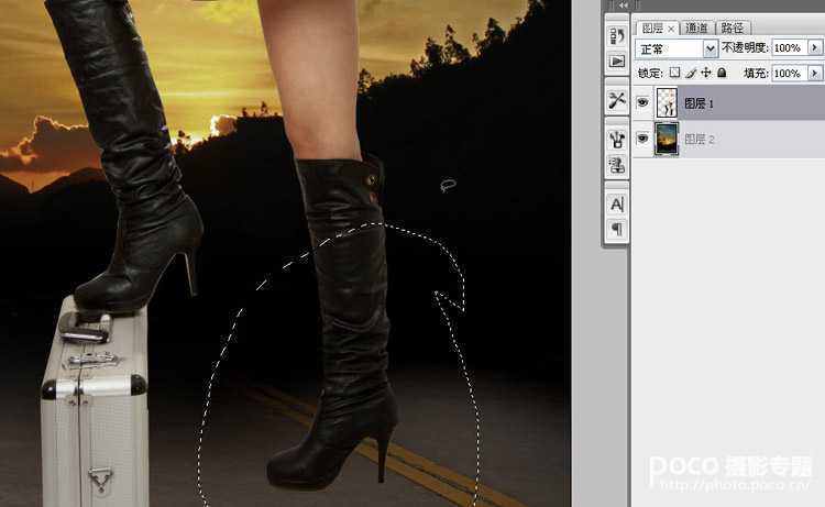 ‘PhotoShop将性感模特图片后期精修制作成杂志封面教程‘