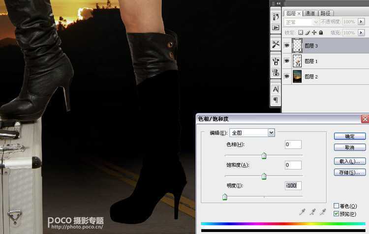 ‘PhotoShop将性感模特图片后期精修制作成杂志封面教程‘