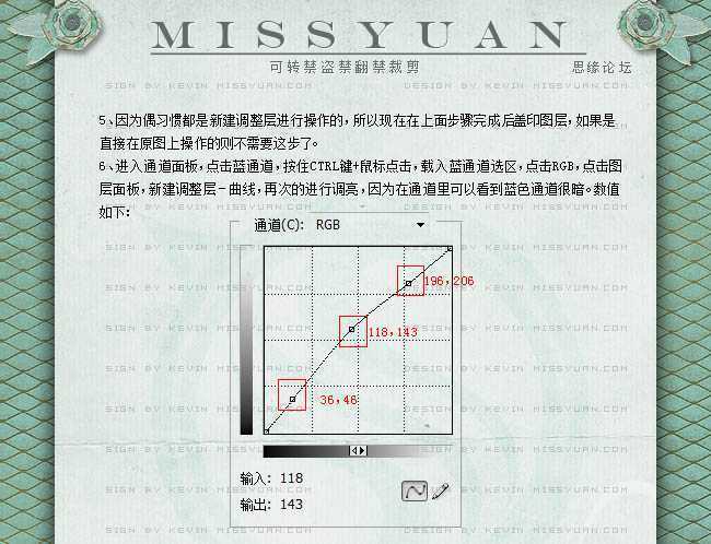 ‘Photoshop将失真人物图片调成完美的橙红色‘