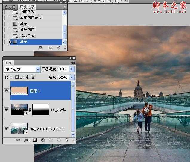 ‘Photoshop结合CR为偏暗曝光照片调出鲜艳的‘