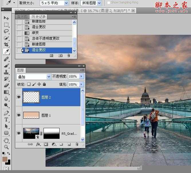 ‘Photoshop结合CR为偏暗曝光照片调出鲜艳的‘