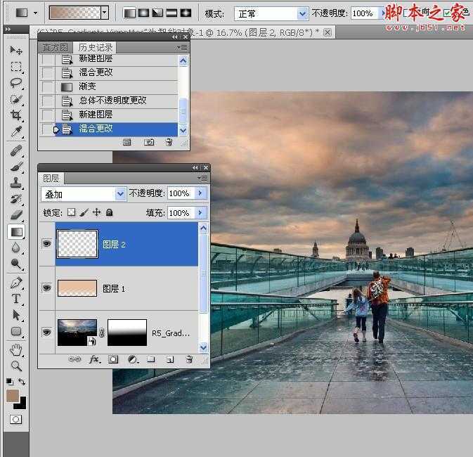 ‘Photoshop结合CR为偏暗曝光照片调出鲜艳的‘