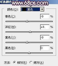 ‘Photoshop将树林中的美女加上柔美的秋季晨曦色‘