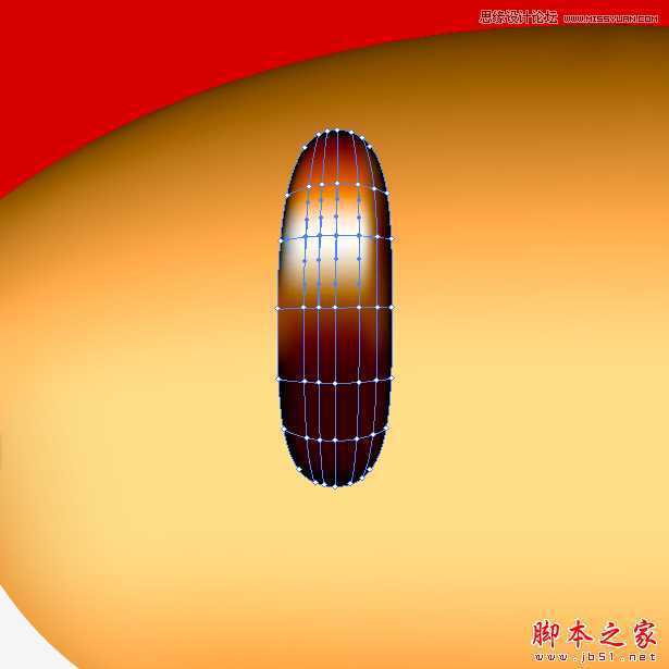 Illustrator绘制立体效果的逼真蘑菇,脚本之家