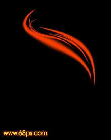 ‘Photoshop将给美女图片打造出绚丽梦幻的火焰光束翅膀效果‘