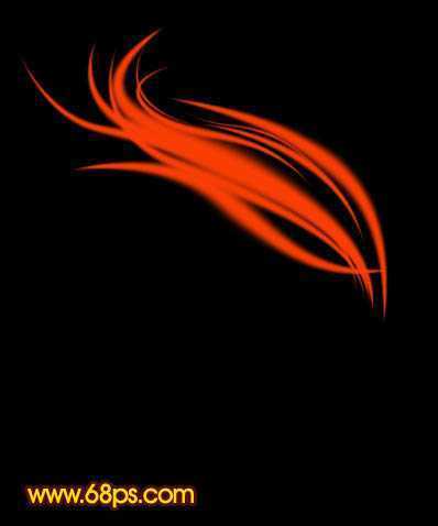 ‘Photoshop将给美女图片打造出绚丽梦幻的火焰光束翅膀效果‘