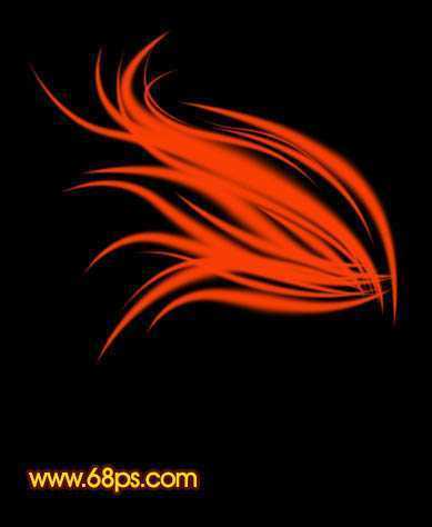 ‘Photoshop将给美女图片打造出绚丽梦幻的火焰光束翅膀效果‘
