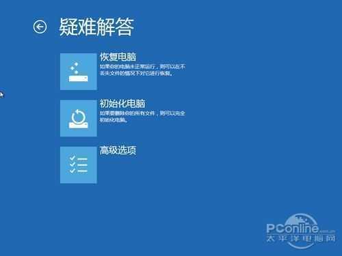 win8系统恢复功能 轻松几下就可以恢复系统