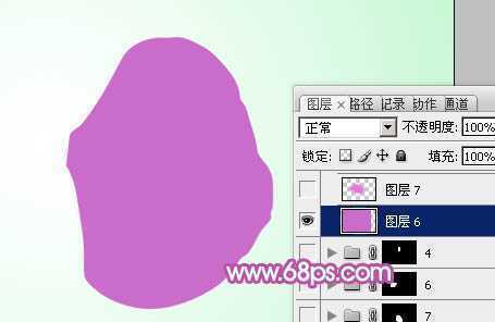 ‘Photoshop设计制作出一朵漂亮逼真的紫色蝴蝶兰‘