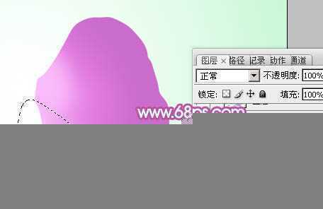 ‘Photoshop设计制作出一朵漂亮逼真的紫色蝴蝶兰‘