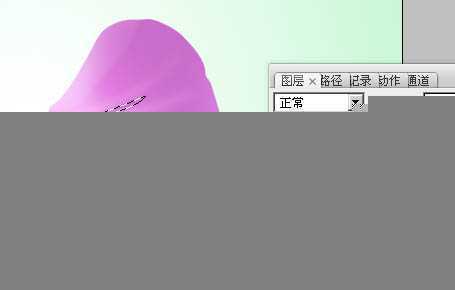 ‘Photoshop设计制作出一朵漂亮逼真的紫色蝴蝶兰‘