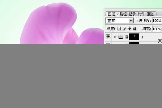 ‘Photoshop设计制作出一朵漂亮逼真的紫色蝴蝶兰‘