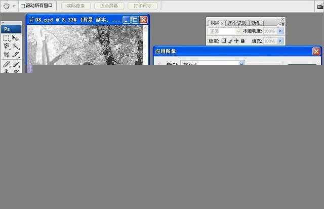 ‘Photoshop为树林写真人像加上甜美的淡调黄绿色‘