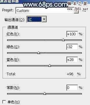 ‘Photoshop将外景人物图片调制成甜美的暗青色‘