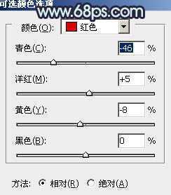 ‘Photoshop将外景人物图片调制成甜美的暗青色‘