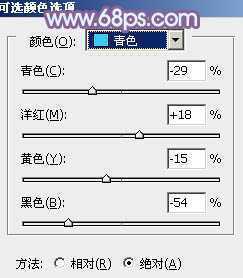‘photoshop利用通道替换为树林美女增加柔美的淡调蓝紫色‘