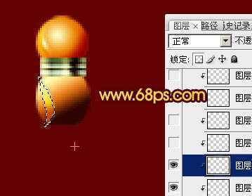 ‘Photoshop将打造出一款华丽红色的中国风古典卷轴‘