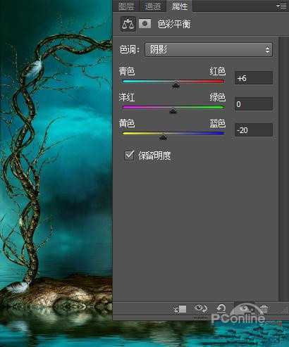 ‘Photoshop(ps)合成月夜镜湖美女图教程‘