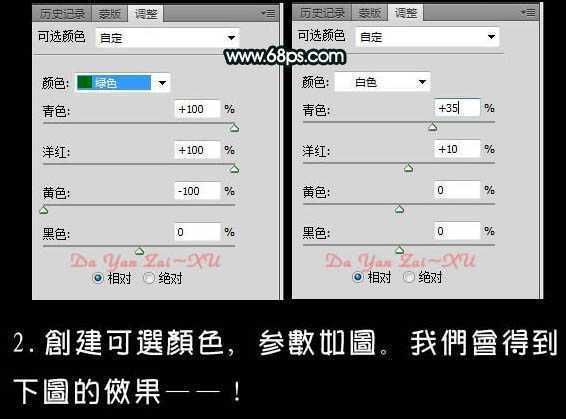 ‘Photoshop打造暗调青蓝色人物签名效果‘