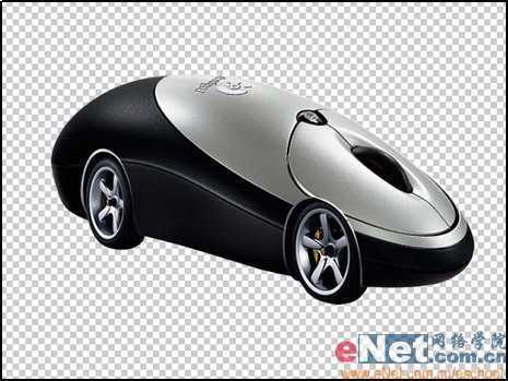‘Photoshop教你使用鼠标制作法拉利教程‘