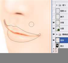 零基础鼠绘系列教程四之嘴巴,头发