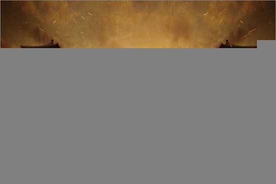 ‘Photoshop合成制作颓废人物列队场景‘