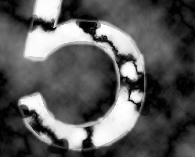 ‘ps制作超酷侵蚀黄金凹凸字体‘