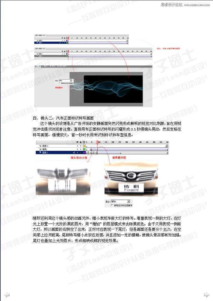 Flash制作汽车广告之视频镜头效果,PS教程,思缘教程网