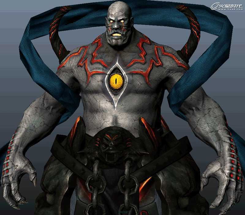 MAYA制作游戏武士角色 脚本之家 MAYA角色动画教程