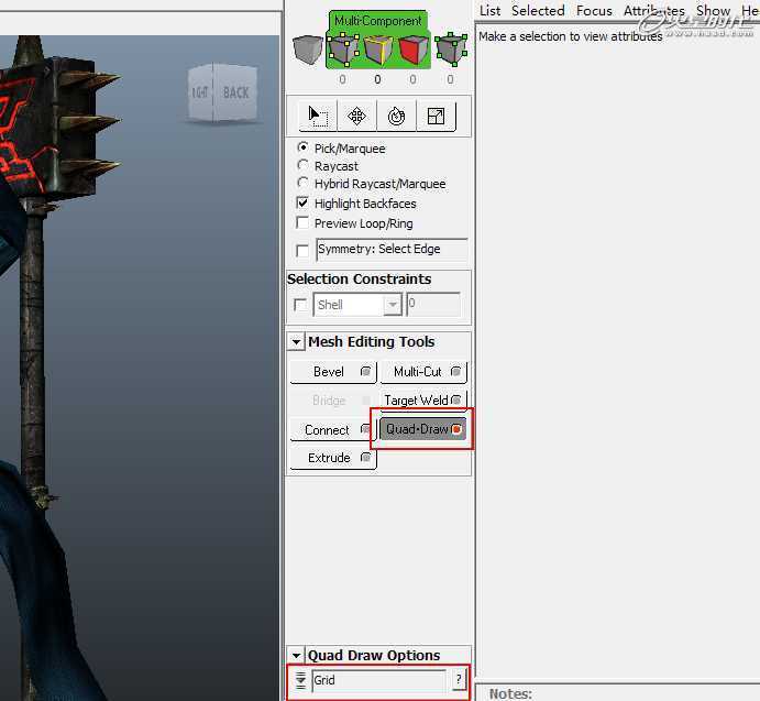 MAYA制作游戏武士角色 脚本之家 MAYA角色动画教程