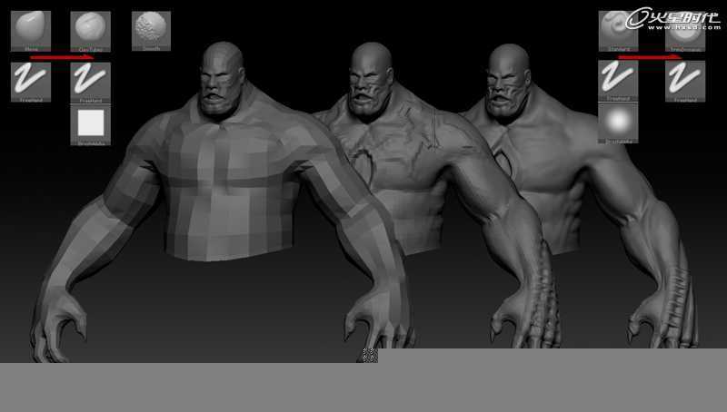 MAYA制作游戏武士角色 脚本之家 MAYA角色动画教程