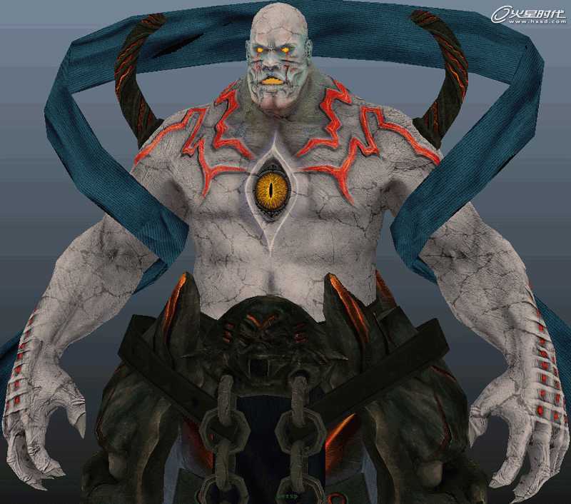 MAYA制作游戏武士角色 脚本之家 MAYA角色动画教程