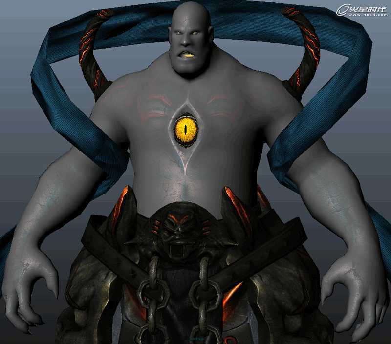 MAYA制作游戏武士角色 脚本之家 MAYA角色动画教程