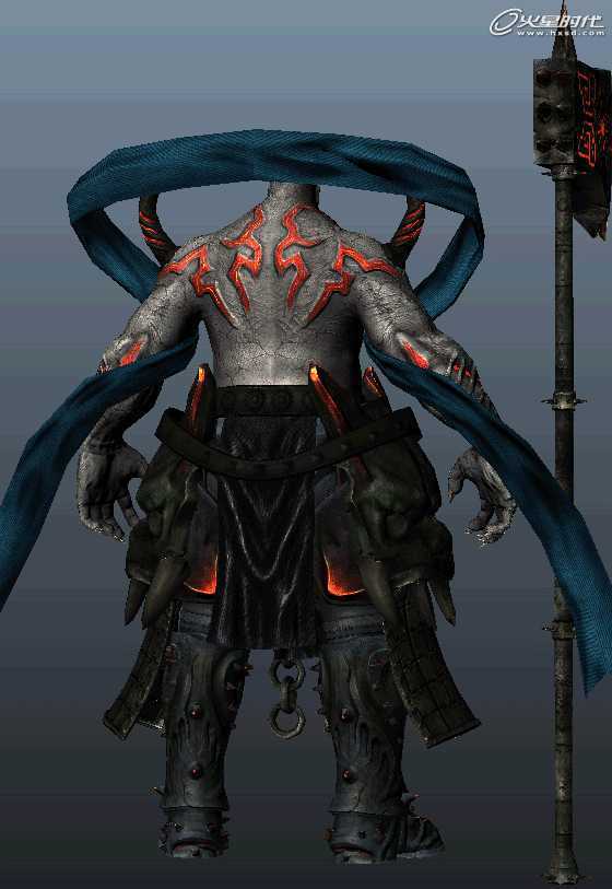 MAYA制作游戏武士角色 脚本之家 MAYA角色动画教程