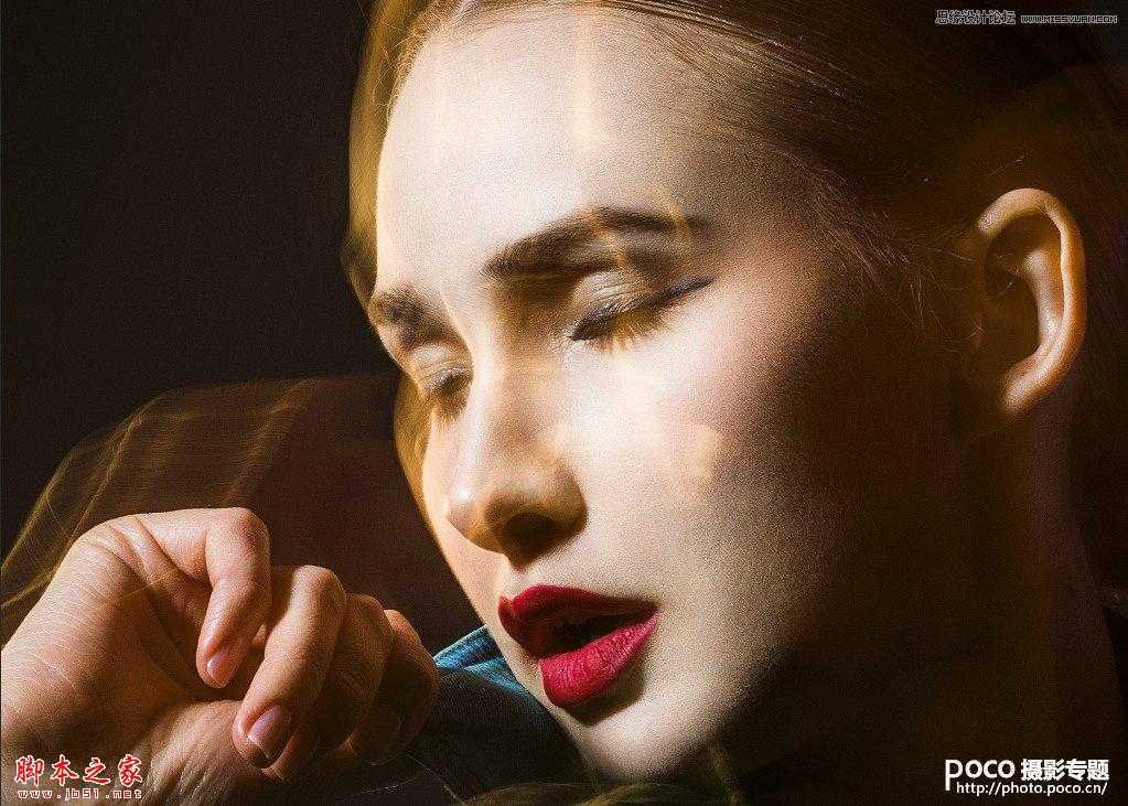 ‘Photoshop为人像照片后期磨皮修复制作出复古炫美色调‘