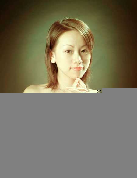 ‘Photoshop调出室内人物图片柔和甜美的黄绿色‘