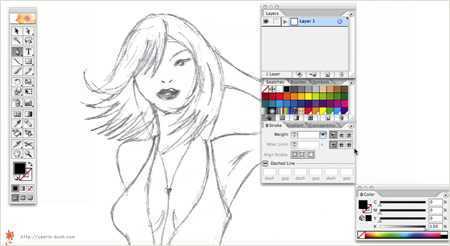 this is the sketch we‘re gonna draw