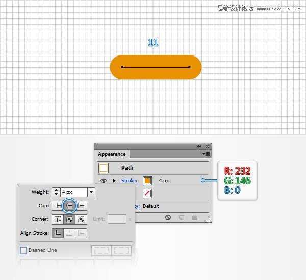 Illustrator制作细节丰富的网页404页面,破洛洛