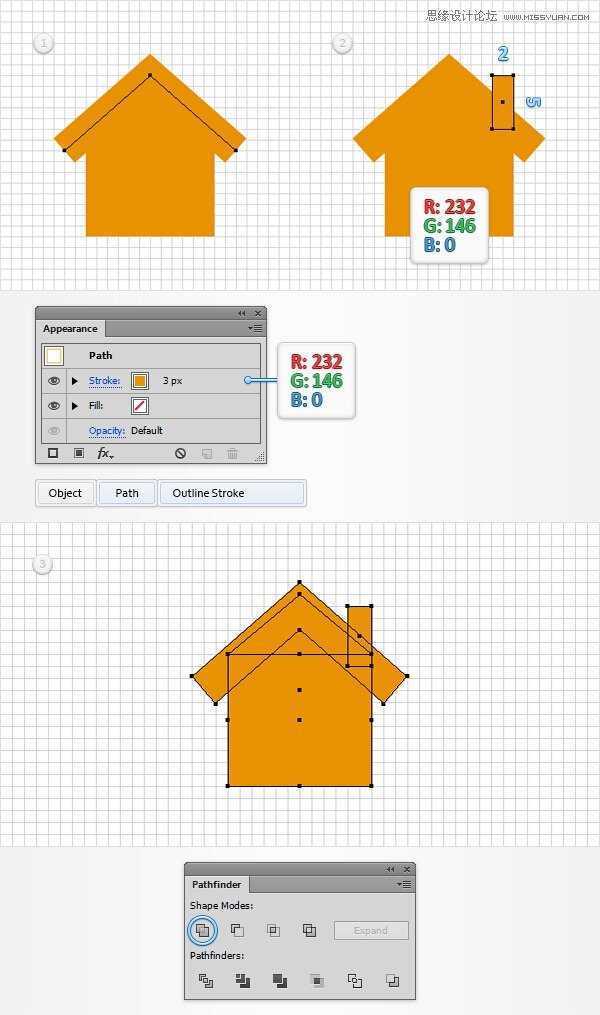 Illustrator制作细节丰富的网页404页面,破洛洛