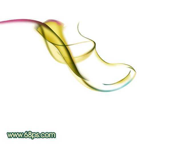 ‘Photoshop设计制作出漂亮的彩色艺术轻烟‘