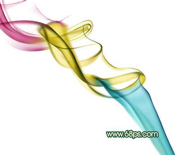 ‘Photoshop设计制作出漂亮的彩色艺术轻烟‘