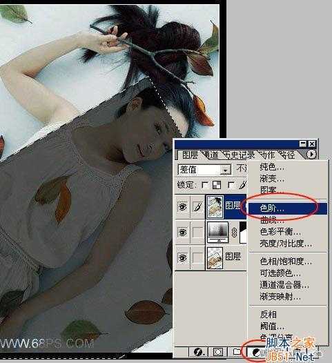 ‘ps制作图片逆转不透明度的效果图教程‘