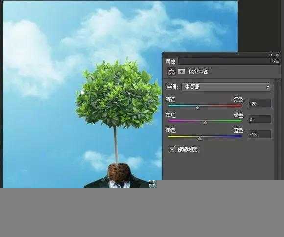 ‘用PS合成另类抽象的鲜花头像图片效果‘